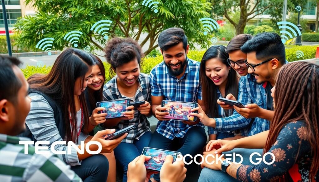 TECNO Pocket Go gaming community