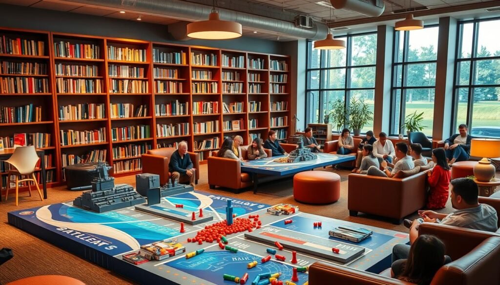 library game night